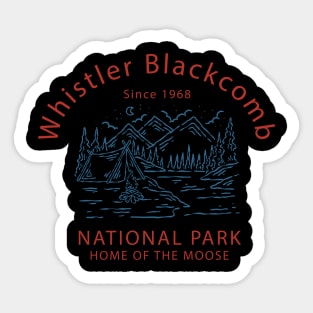 Whistler Blackcomb Sticker